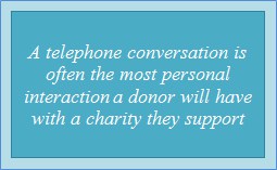 Charity Fundraising - Telephone Call